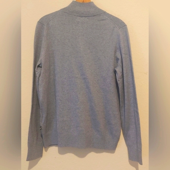 NWT NAUTICA NAVTECH Sweater 1/4 Zip Soft Stretch Temp Control Men's XS MSRP $79 - Picture 4 of 9